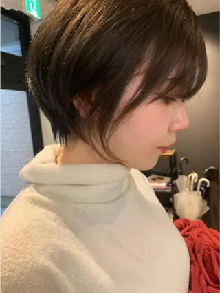 ショート ボブ/レイヤー/ ショートcovo代表のヘアスタイル