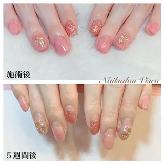 ネイル Viseo《6週間 長持ちパラジェル》のネイルデザイン