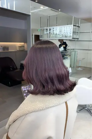 ミディアム カラー LITA BRANCHE所属・マンツーマンサロン 🤍Tanakaのヘアスタイル