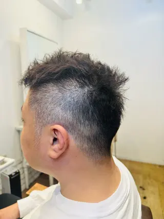 ショート メンズ BANDE所属・BANDE 水崎 悟のヘアスタイル