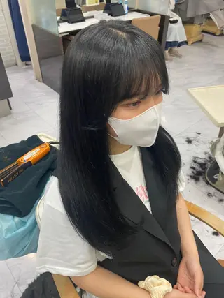 ロング 目黒 碧人のヘアスタイル