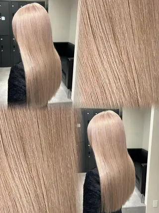 ロング カラー ベレーザ渋谷所属・圧倒的クオリティのブ リーチ/Tomokiのヘアスタイル