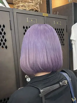 ショート カラー カット・ブリーチ TAIGAのヘアスタイル