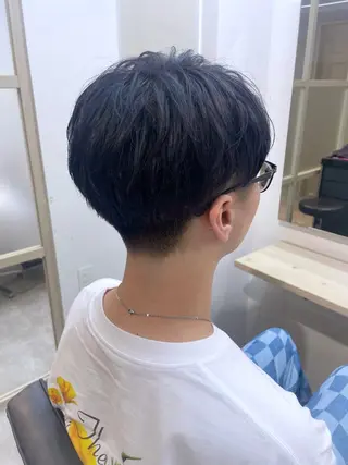 ミディアム カラー メンズ EMANON新宿南口所属・ケアブリーチ×艶カラ ー️🫧Shioriのヘアスタイル