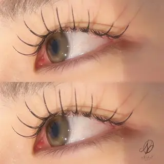 マツエク・マツパ 大阪梅田 ナシェル Kako🦋のマツエク・マツパデザイン