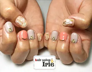 ネイル Hair salon Irie所属・與儀 知佳のネイルデザイン