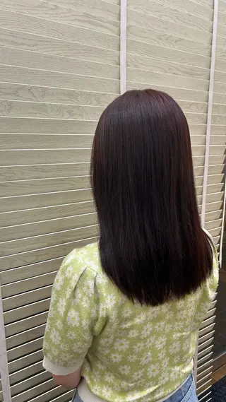 セミロング カラー hairsalon de Forever 本店所属・T MISAのヘアスタイル