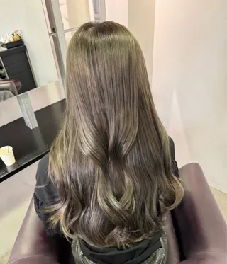 ロング カラー ヘアアレンジ 銀座terrace所属・🫧透明感／艶カラー 🫧Ryuseiのヘアスタイル