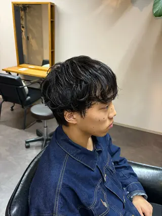 パーマ メンズ Flag hair所属・しゅり Flag hairのヘアスタイル