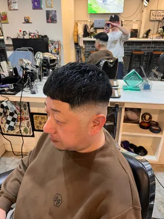 メンズ East Side Barber Shop所属・門岡 一沙のヘアスタイル