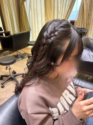 ヘアアレンジ RAD心斎橋 Rico‎‎₊˚⊹のマツエク・マツパデザイン