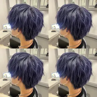 カラー メンズ 店長✨️韓国ヘア✖️ 髪質改善カラー／純大のヘアスタイル