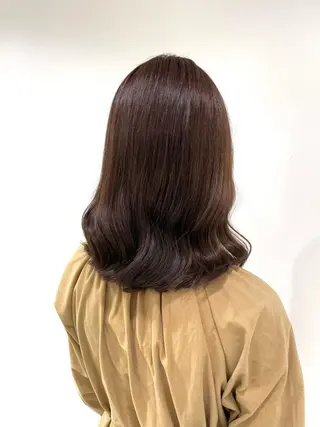 セミロング カラー 青沼夏未/オリーブ/ 寒色カラーのその他イメージ