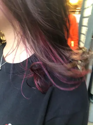 セミロング カラー トレンドカット🫧 /髪質改善✨TOWAのヘアスタイル