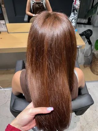 セミロング カラー 🌟モデル募集中🌟 藤沢🦋HARU🦋のヘアスタイル