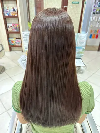 ロング カラー サイトウ リョウヤのヘアスタイル