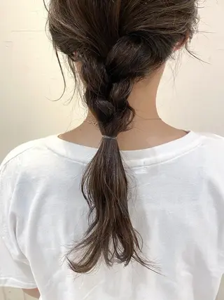 ロング ヘアアレンジ ✴︎まえた さやか✴︎のヘアスタイル