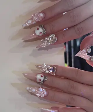 キッズ By moonネイル 🌷ワンホン/韓国風のネイルデザイン