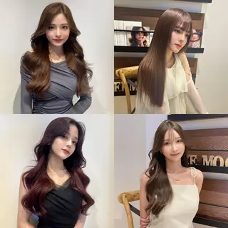 ミディアム Maison Annex【心斎橋/レイヤーカット/ブリーチなしダブルカラー/髪質改善カラー】所属・レイヤーカット/ 心斎橋　MACOのヘアスタイル