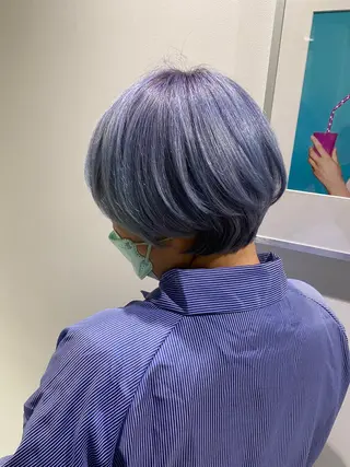 ショート カラー MUK ムクのヘアスタイル