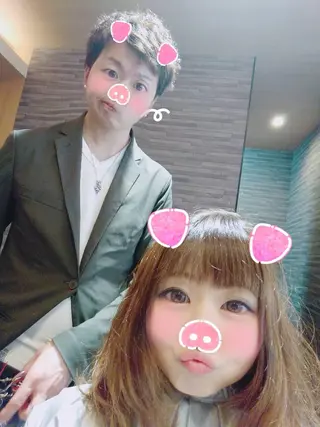 ミディアム ému エミュ　hair &spa所属・近藤 みゅうまのヘアスタイル