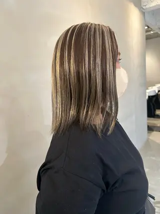 ミディアム Túna hair salon所属・関根 あきほのヘアスタイル