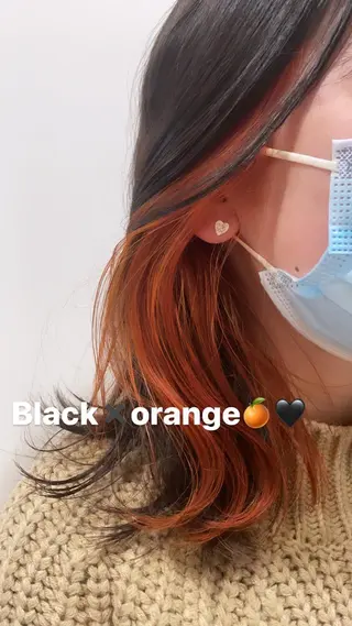 ミディアム カラー アンサイ 成増のヘアスタイル