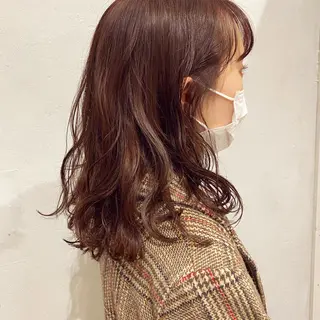 ミディアム カラー ボブ/salut町田 🧡kanaのヘアスタイル