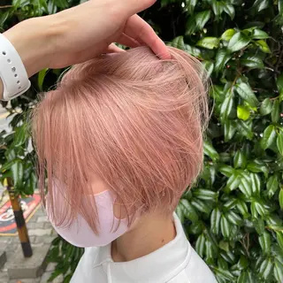 ショート ワンホンヘア ケラチン/Kaitoのヘアスタイル