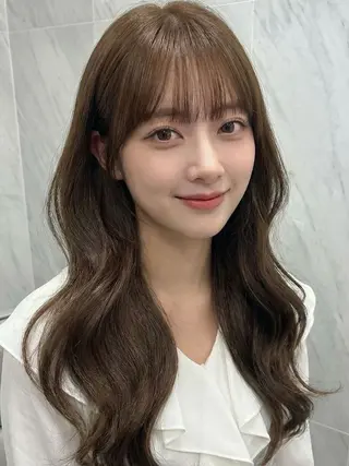 ロング カラー ☁️透明感カラー× レイヤー ☁️ノアのヘアスタイル