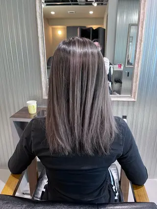 ミディアム カラー KIZU 髪質改善 オカルト怪談のヘアスタイル