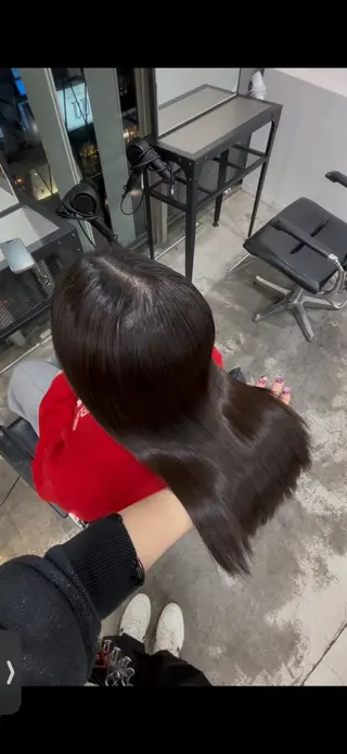 ロング カラー ダメージレス艶カラー MISAKI🦋のヘアスタイル