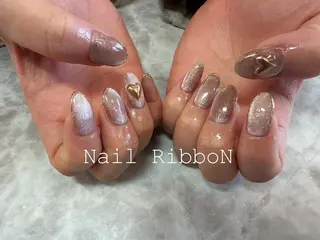 ネイル ネイルリボン 伊藤のネイルデザイン