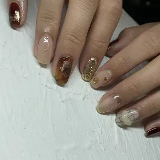 ネイル p.o.n. nuance/個性的のネイルデザイン