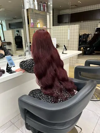 ロング カラー 韓国レイヤーカット /REIのヘアスタイル