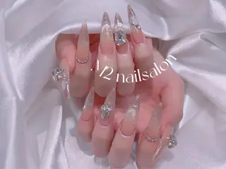 ネイル 長さだし専門店 M2　rikaのネイルデザイン