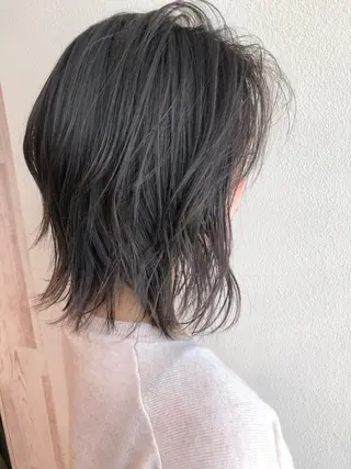 ショート カラー 【1日2名様限定】 AFLOAT白川雄副のヘアスタイル