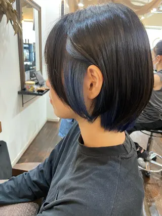 ショート Lamana所属・透明感カラー/ 加瀬たまものヘアスタイル