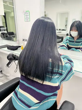 カラー ブリーチなし透明感 💗RYOTAのヘアスタイル