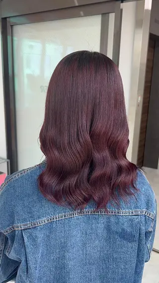 ミディアム カラー ヘアアレンジ ブリーチなしの達人 🌈KAITOのヘアスタイル