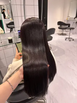 ロング カラー 表参道♡暗髪^ྀི 艶カラー♡アユミのヘアスタイル