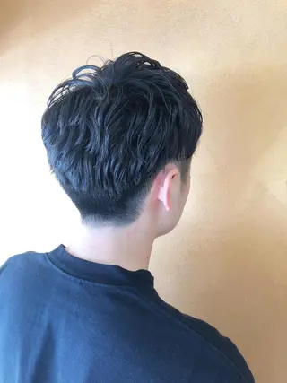 ショート パーマ メンズ 西 めぐみのヘアスタイル