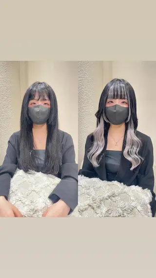 ロング カラー 🦋美髪／エクステ 🦋アベイクミのヘアスタイル