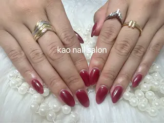 ネイル kao nail マグネット/長さだしのネイルデザイン