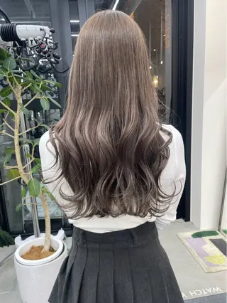 ロング ボブカットモデル/パ ーマ/harunaのヘアスタイル