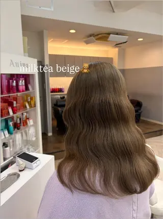 ロング 蓮池 愛海のヘアスタイル