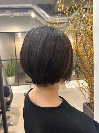 ショート 髪質改善/縮毛矯正/ 透明感カラーYUMAのヘアスタイル