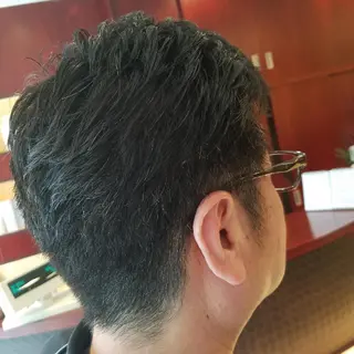 メンズ 麻里 杏彩のヘアスタイル