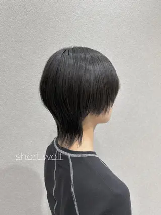 ショート ハイトーン/カラー /ウルフ/RENAのヘアスタイル