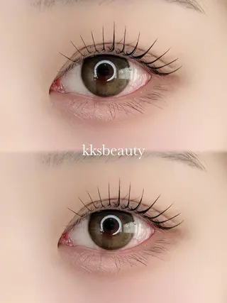 マツエク・マツパ KKS Beauty 心斎橋2号店のマツエク・マツパデザイン